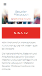 Mobile Screenshot of nina-info.de